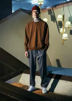 tone トーン TO-AW18-P06 RETRO RELAX PANTS
