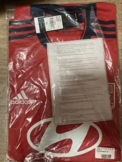adidas リヨン　ユニホーム　US XLサイズ 未開封品