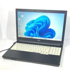 F79【256GBSSD】第7世代富士通ノートパソコンWindows11