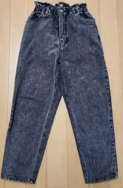 WEGO　ブラック　デニム　Sサイズ
