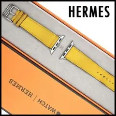 HERMES Applewatchバンド レザーストラップ シンプルトゥール