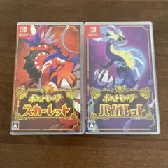 ポケットモンスター スカーレット　バイオレット　セット売り