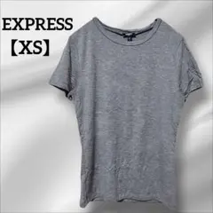 EXPRESS【XS】 フィット Tシャツ グレー