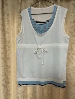 ホワイト キッズ ノースリーブ