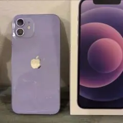 iPhone12 人気のパープル　64G　シムフリー箱なし