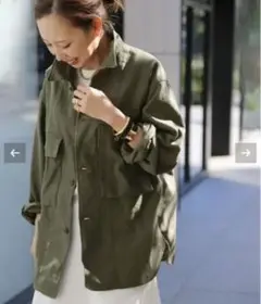 Deuxieme Classe Military シャツジャケット美品