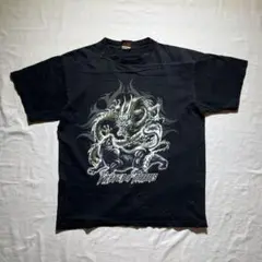 Y2K 90s fairy grunge Dragon ドラゴン　龍　Tシャツ