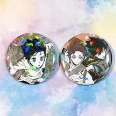 ブルーロック マズル ホログラム缶バッジ 糸師凛(幼少期) 凛&冴 2点セット