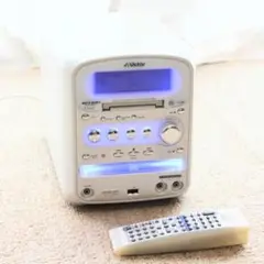 コンポ　CD/USB/MD　UX-QM3　高音質ミニコンポ Amazon | Victor ビクター JVC UX-QM3-W ホワイト マイクロ