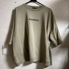 KANGOL カーキ スウェット Fサイズ