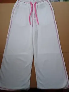 SHEIN ホワイト ワイドパンツ 10Y