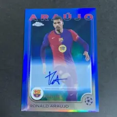 Ronald Araujo Topps Finest /150 Auto サイン