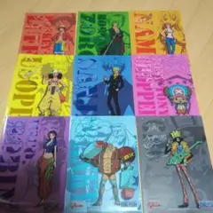 【写真４枚】ONE PIECE クリアファイル 9枚セット オマケ付き