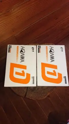 ホンマD1ゴルフボールオレンジ２ダース
