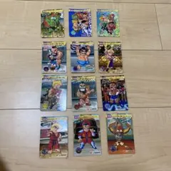 ストリートファイターII カードダス　12枚セット