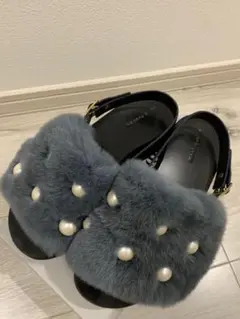 ファビオルスコーニ ファーサンダル