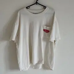 ZARA コントラストプリント Tシャツ