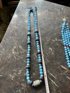 アイヌ 祭りの首飾り（タマサイ） 箱付き R73-1