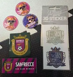 SANFRECCE ファンクラブ ステッカーセット