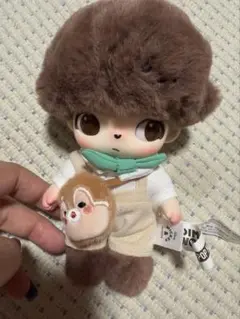 DIMOO WORLD × DISNEY ぬいぐるみキーチェーン チップ デール