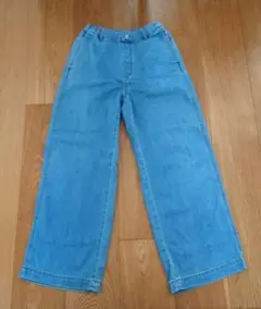 GU キッズ　ワイドパンツ　150