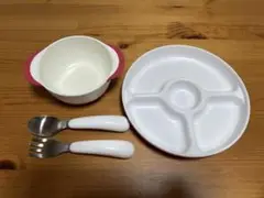 OXO オクソー　ベビー用食器セット ボウル プレート スプーン フォーク