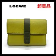⭐️超美品⭐️ロエベ C660S86 バーティカル ウォレット スモール
