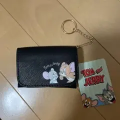 トムとジェリー 小銭入れ　キーチェーン付き