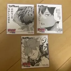 ジャンプフェア 2019 ミニ色紙 ハイキュー 及川　影山　日向
