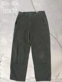 古着　70年代　U.S.ARMY ミリタリー　ベイカーパンツ　ジッパータイプ