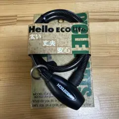 【未使用品】自転車 バイク ワイヤーロック 鍵式70cm×12mm