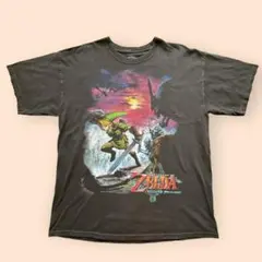 ゲームT ニンテンドー ゼルダの伝説 Tシャツ ブラック L