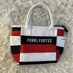 パーリーゲイツ PEARLYGATES カートバッグ トリコロール赤白黒