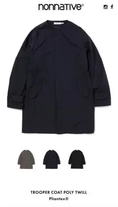 ★新品未使用★ ノンネイティブ コート 2025年最新】NONNATIVE メンズ ステンカラーコートの人気