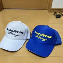 GOODYEAR Racing メッシュキャップ　2個セット