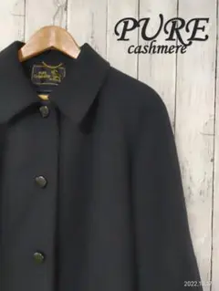 ✨上質✨ PURE CASHMERE カシミヤ100% ブラック レディース