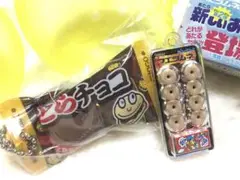 やおきんミニチュアチャーム　どらチョコ・フエラムネミニチュア　パイレーツコーラ