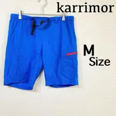 『カリマー』（M）＊ハーフパンツ＊ジャージ＊薄手＊スポーツウェア＊ブルー
