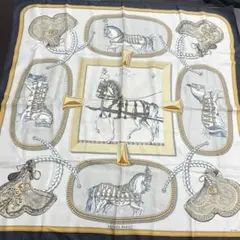 HERMES エルメス カレ90 スカーフ バンダナ シルク ブランド