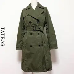 【定価9.9万】TATRAS ライナーダウン付トレンチコート