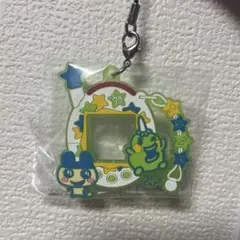 一番くじ たまごっち F賞 きらきらラバーチャーム まめっち　くちぱっち