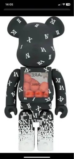 BE@RBRICK SHAREEF 2 100％ &amp; 400％ 未開封新品 Amazon.co.jp: Medicom Shareef 3 100% & 400% Be@rbrick 2個