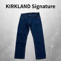 KIRKLAND Signature デニム ジーンズ ネイビー 無地 普段着