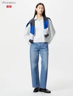 補正有 ユニクロJW ANDERSON ストレートデニム 36