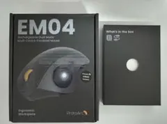 ProtoArc EM04トラックボールマウス Bluetooth/2.4GHz