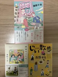 藤野千夜「団地メシ！」「団地のふたり」「じい散歩」　3冊セット