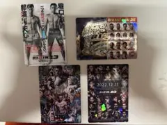 RIZIN　ポテトスティック　メタリックプラカード シークレット