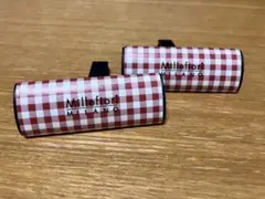 Millefiori 芳香剤 赤チェック柄 本体のみ