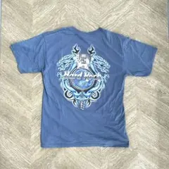 90's hard rock cafe dragon print tee