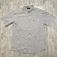 DAKS LONDON ダックス ロンドン メンズ 半袖シャツ　チェック柄
